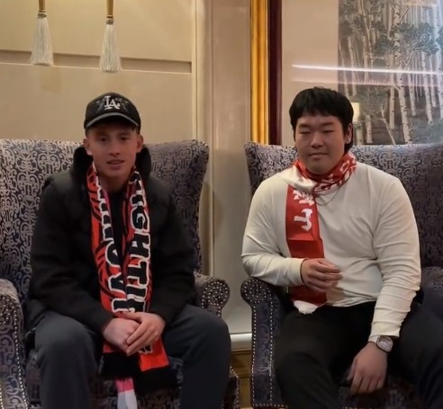  遼寧鐵人新援方愛東用中文說“鐵人，我來了”，目標得到國足征召