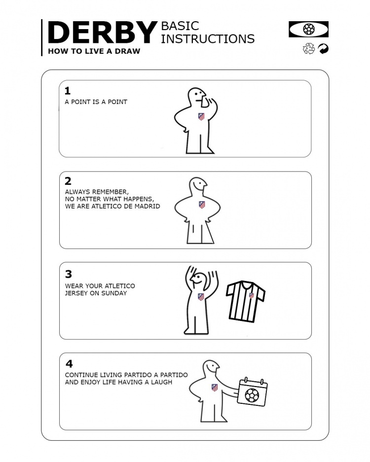  德比戰(zhàn)平！馬競(jìng)再發(fā)宜家海報(bào)，呼吁球迷周日比賽繼續(xù)為球隊(duì)助威