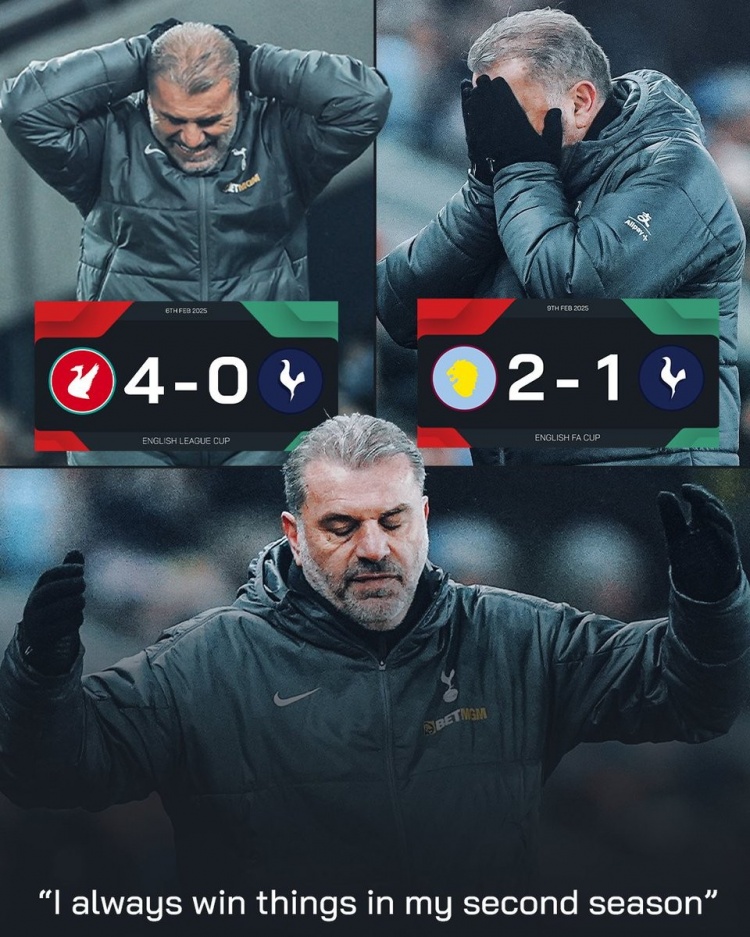  澳波稱自己第二年總能奪冠，熱刺一周雙出局&僅剩歐聯(lián)杯能爭冠