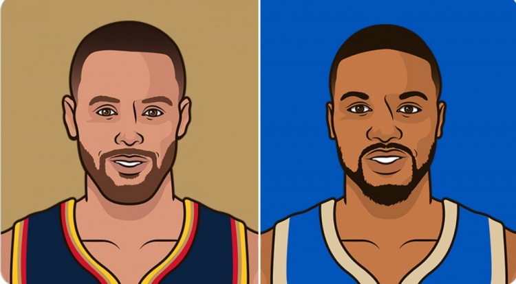  碾壓！庫里生涯常規(guī)賽對利拉德18勝8負(fù) 季后賽10勝0負(fù)