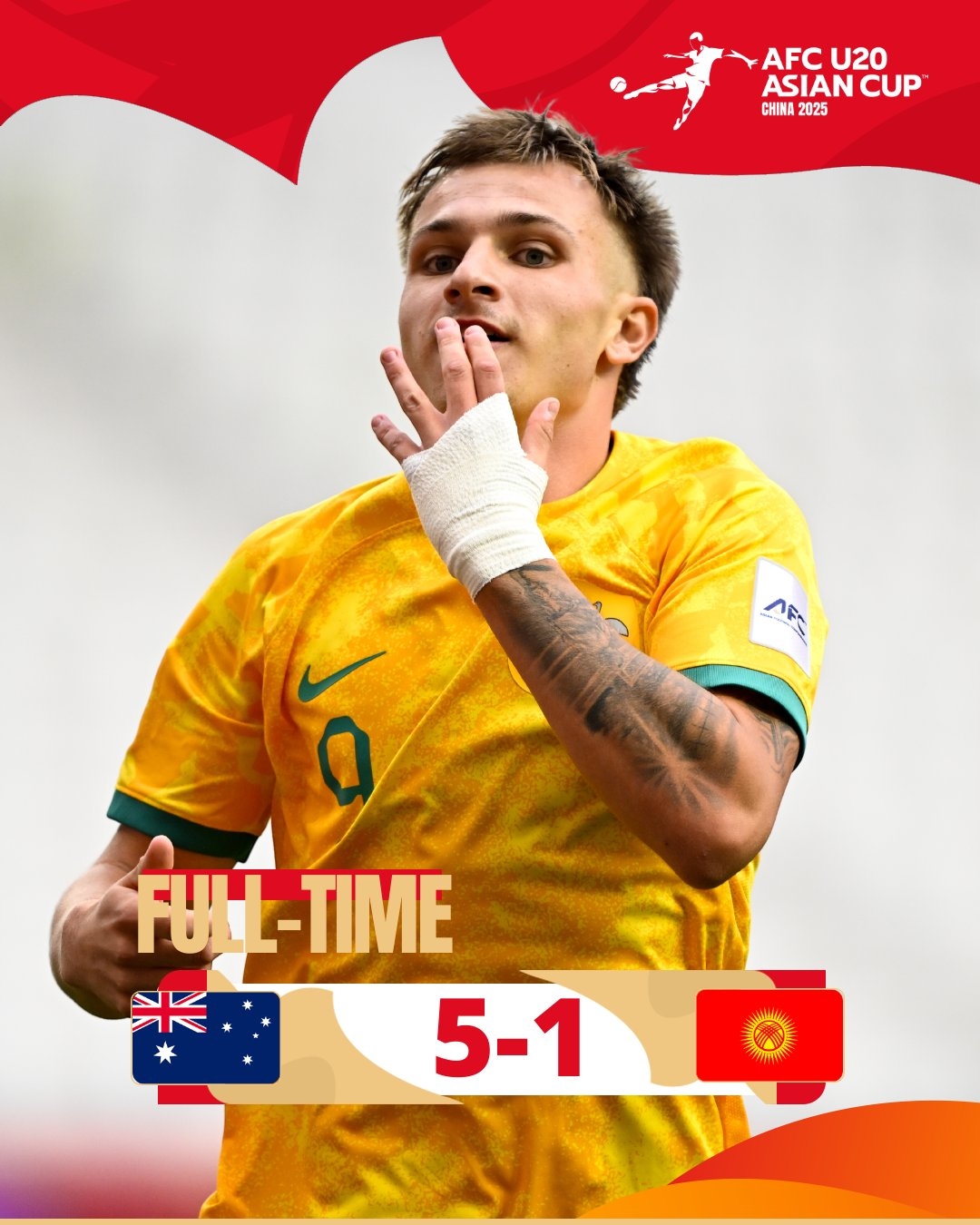  足球報(bào)點(diǎn)評(píng)國(guó)青同組對(duì)手：吉爾吉斯開局被澳洲沖垮，值得國(guó)青重視