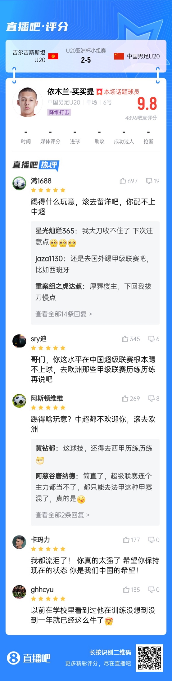  依木蘭這場(chǎng)多少妙傳了？毛偉杰回傳+依木蘭直塞“調(diào)虎離山”