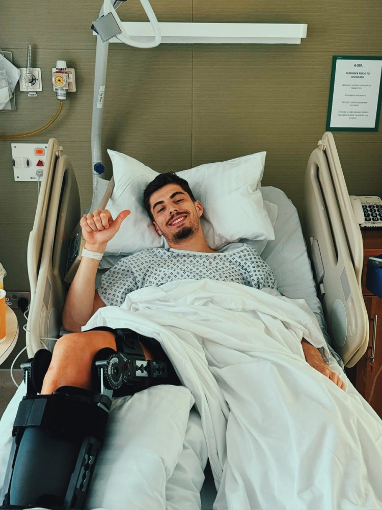  手術(shù)成功！哈弗茨社媒曬照：感謝大家的支持，將專注于康復(fù)之旅