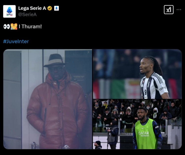  圖拉姆一家的意大利國家德比：父親坐看臺(tái)，兄弟同場(chǎng)競(jìng)技15分鐘