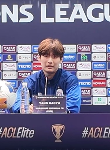  申花小將楊皓宇：首秀時(shí)心情緊張沒(méi)完全體現(xiàn)能力，給自己打60分