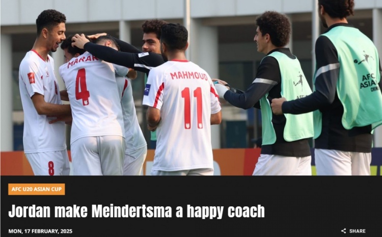  約旦U20主帥：對我來說很難保持專注和冷靜，朝鮮隊真的很強大