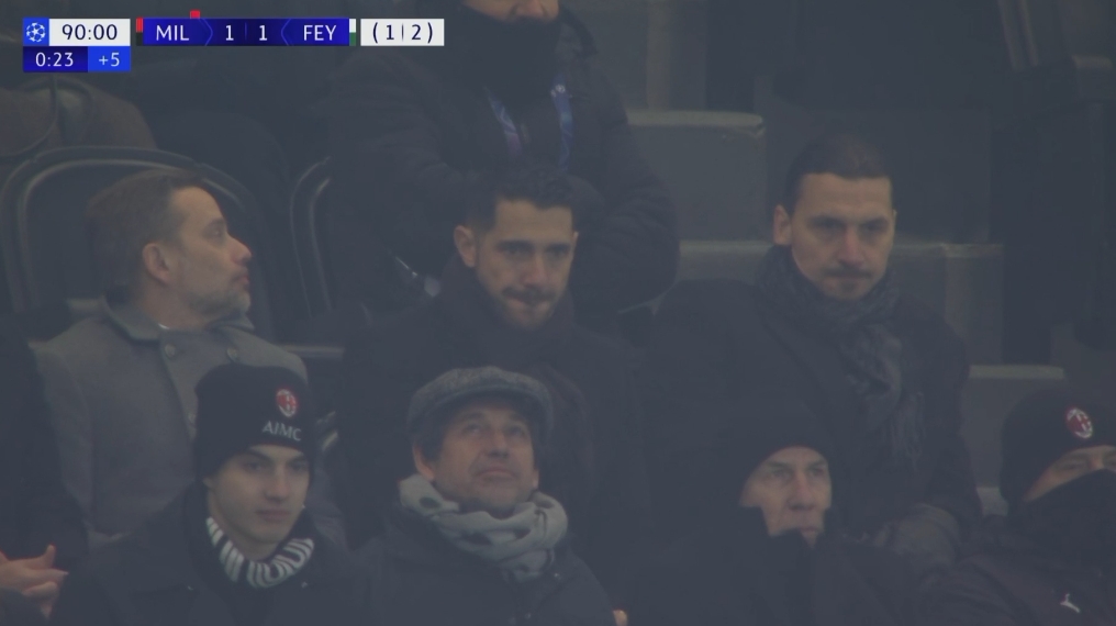  黑臉三人組！米蘭出局在即，伊布、蒙卡達(dá)、富拉尼表情凝重。