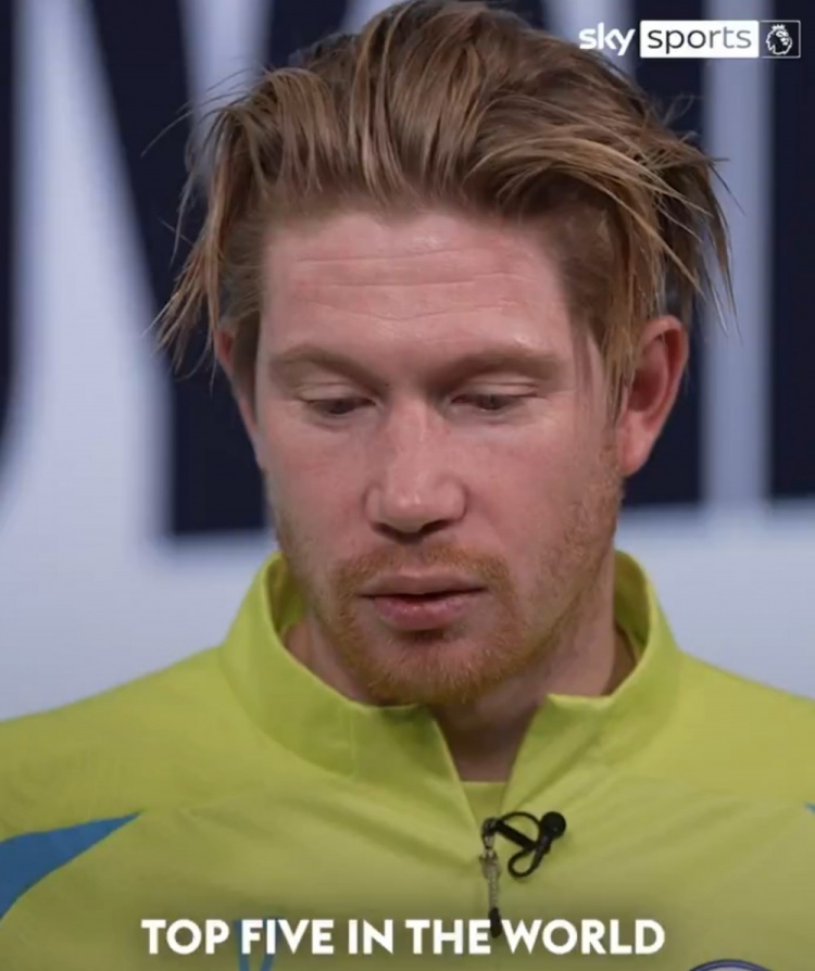  德布勞內(nèi)：天賦方面阿扎爾是世界前5，很遺憾他因傷病在皇馬退役