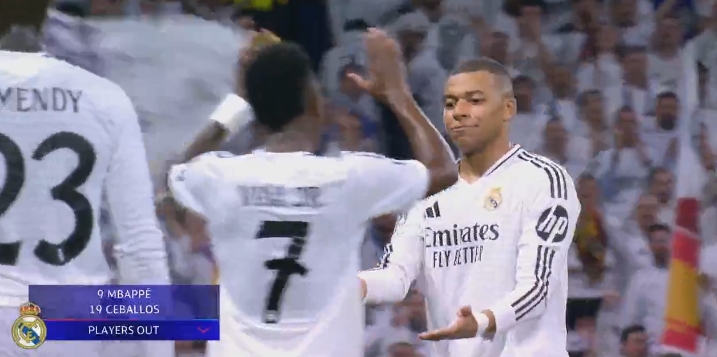  收兵？戴帽的姆巴佩第78分鐘被換下