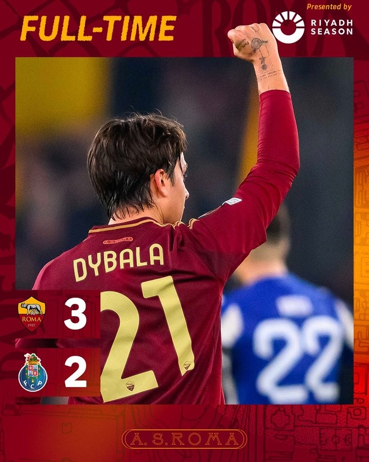  牌面！羅馬近11個(gè)賽季均打進(jìn)歐戰(zhàn)16強(qiáng)，比其他任何意甲球隊(duì)多兩倍