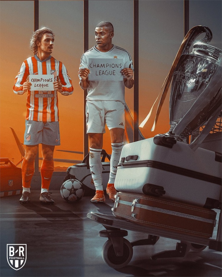  時隔8年！皇馬此前歐冠4次交鋒均淘汰馬競，6戰(zhàn)豪取4勝1平1負(fù)