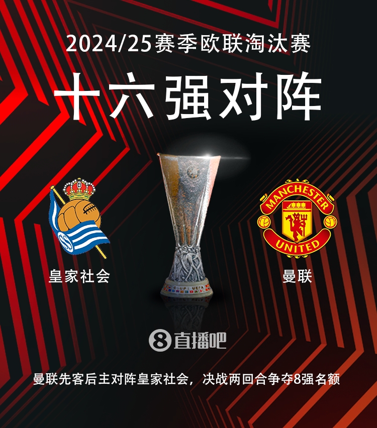  歐聯(lián)16強(qiáng)對(duì)陣：曼聯(lián)vs皇家社會(huì)??！