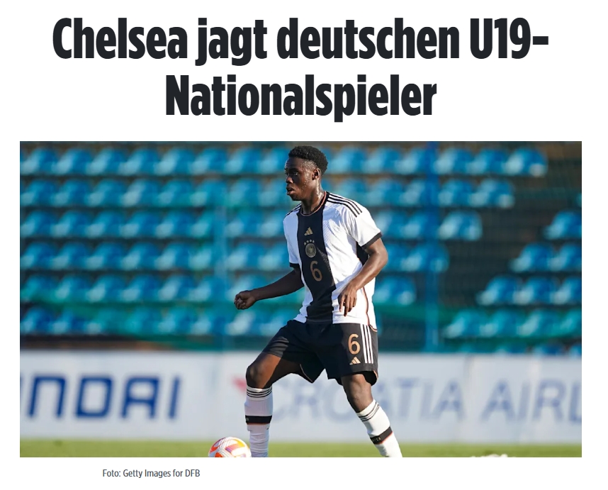  圖片報(bào)：切爾西今夏想簽狼堡19歲中場(chǎng)阿摩亞子，已和球員方面接觸