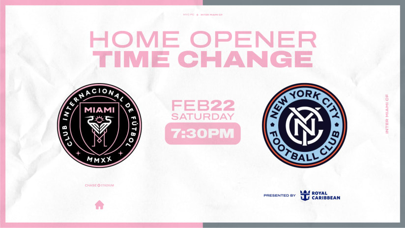  美職聯(lián)開(kāi)賽！邁阿密vs紐約城首發(fā)：梅西領(lǐng)銜，蘇牙、布斯克茨出戰(zhàn)