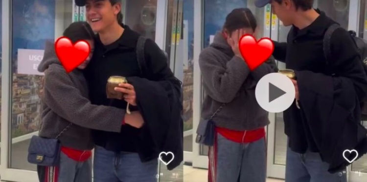  迪巴拉遇到激動落淚的女球迷，并安慰她“哭了怎么跟我拍照？”