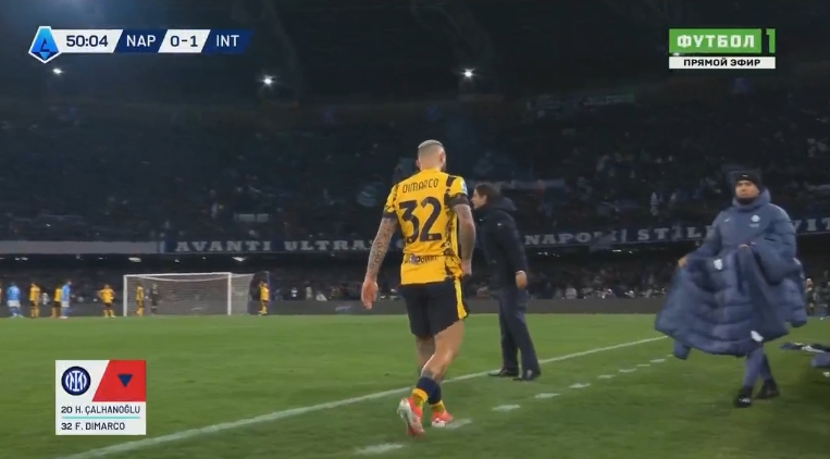  進(jìn)球功臣傷退，迪馬爾科受傷無法堅(jiān)持，被帕瓦爾換下