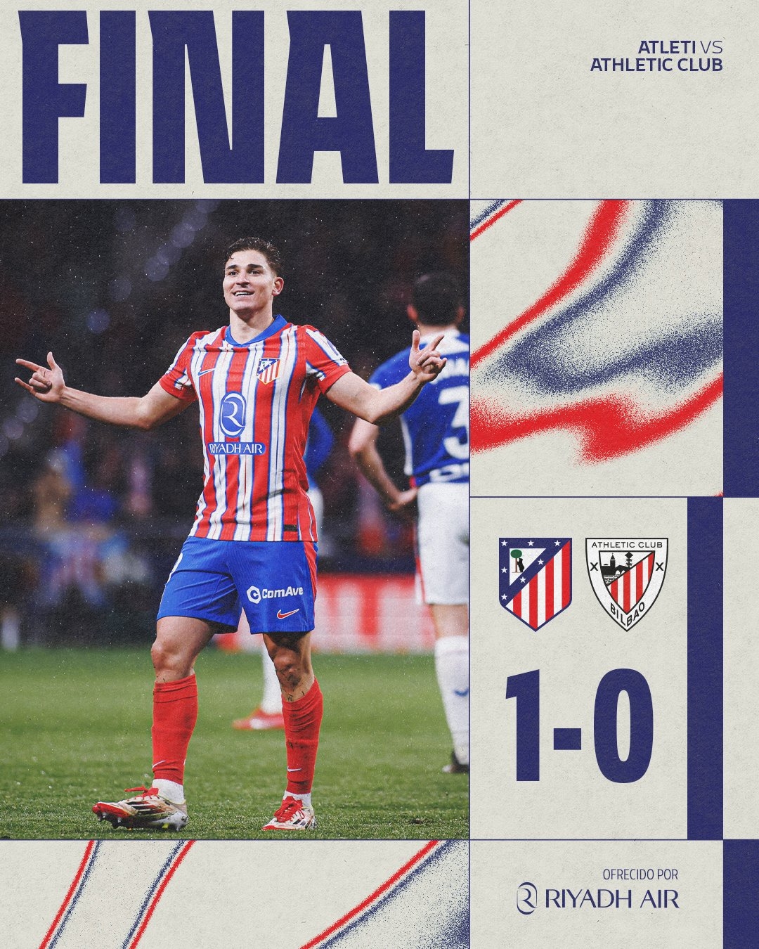  致勝進(jìn)球！阿爾瓦雷斯當(dāng)選馬競(jìng)1-0畢巴全場(chǎng)最佳球員