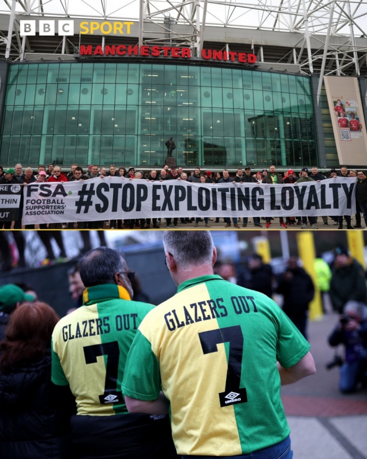  曼聯(lián)和富勒姆球迷賽前聯(lián)合抗議票價(jià)上漲，也有球迷繼續(xù)抵制格雷澤