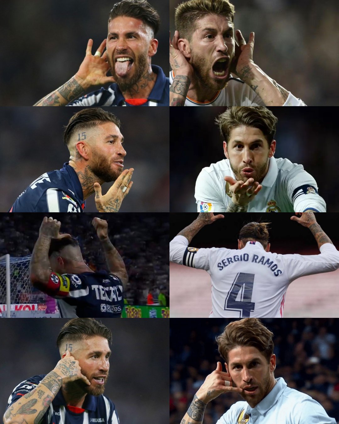  往日歷歷在目！拉莫斯破門后，做了多個(gè)曾在皇馬做過(guò)的慶祝動(dòng)作