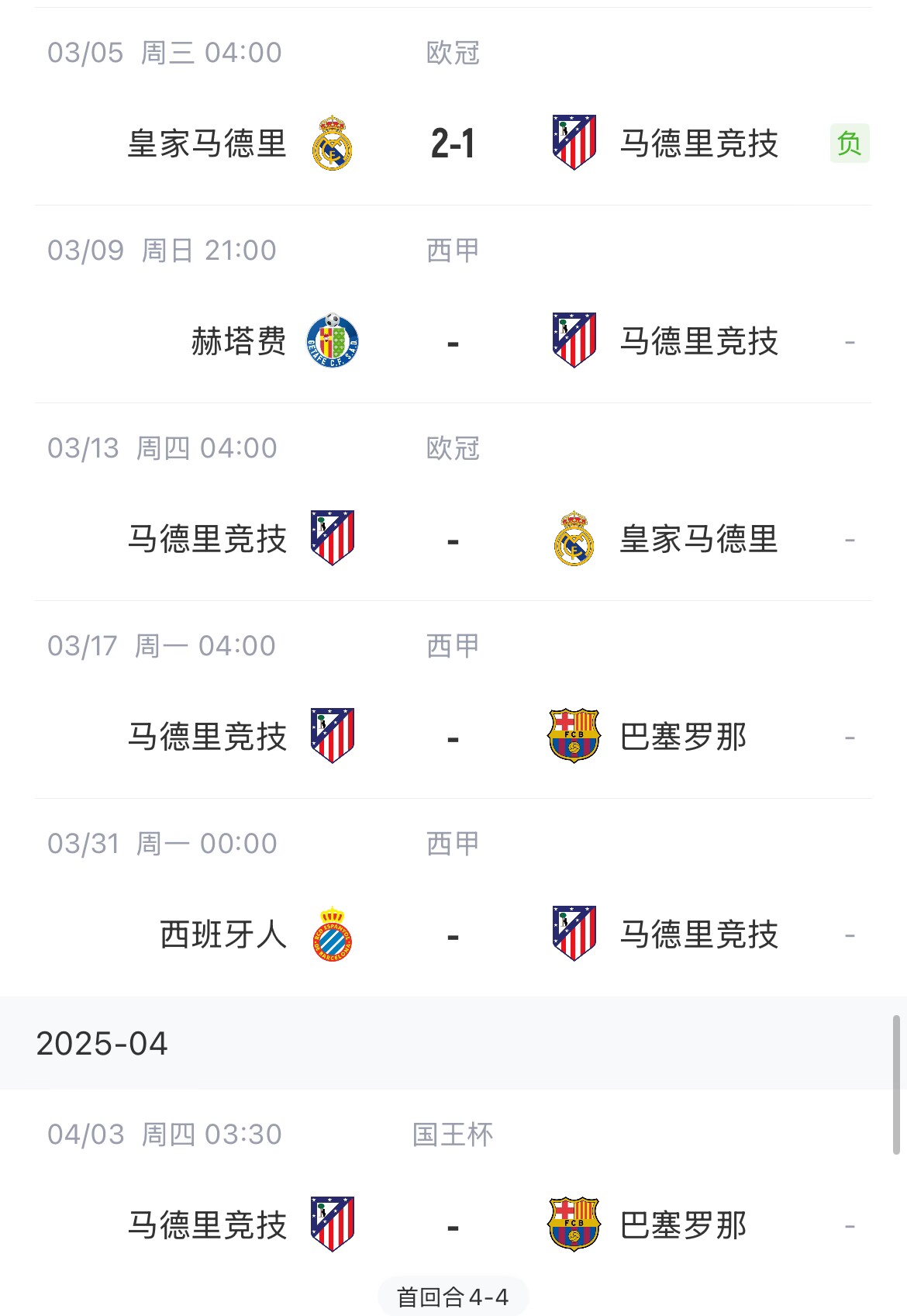  決定賽季命運？馬競13號歐冠再戰(zhàn)皇馬，17號西甲迎戰(zhàn)巴薩