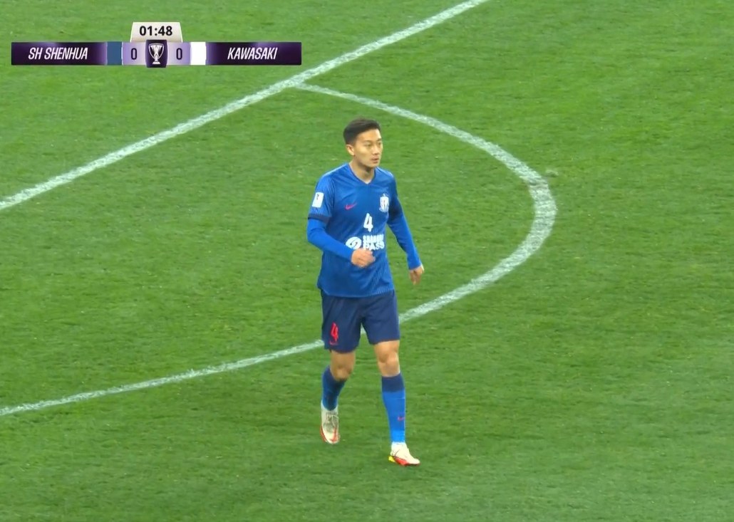  傷勢恢復迅速！此前骨折的蔣圣龍首發(fā)出戰(zhàn)亞冠，沒有佩戴面具