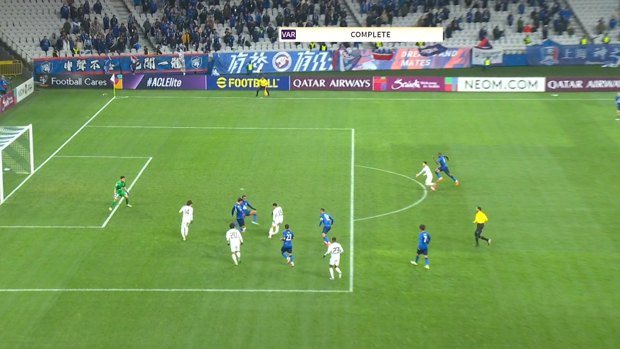  申花逃過一劫！鮑亞雄后場出球失誤，川崎前鋒破門越位在先無效！