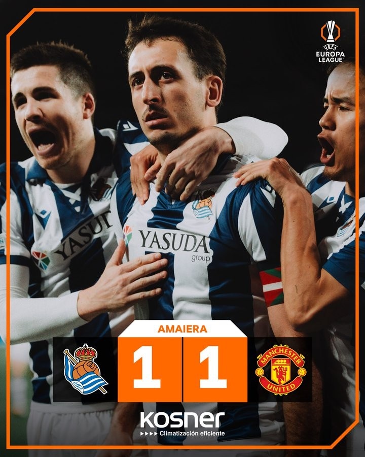  3負(fù)2平！皇社共計(jì)5次在歐戰(zhàn)主場(chǎng)面對(duì)曼聯(lián)，至今仍未取得勝利