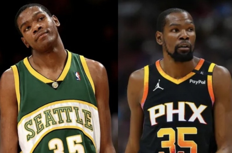  哈？掘金上次得分超149時 對陣的正是超音速&新秀KD得到23分3板