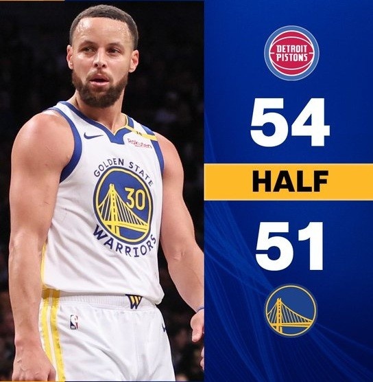  大打防守！勇士活塞上半場合計犯規(guī)29次 罰了41球