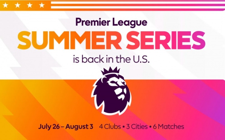  英超官方：伯恩茅斯、埃弗頓、曼聯(lián)、西漢姆將參加今年美國(guó)季前賽