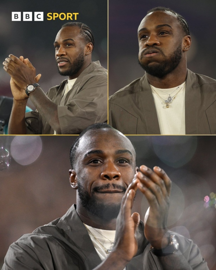  安東尼奧自車禍后首次回歸主場(chǎng)看球，兩隊(duì)球迷送上掌聲和歡呼聲