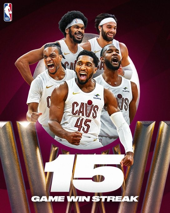  詹姆斯時代后首次！騎士隊史第6次做到單賽季至少55勝