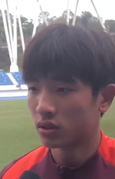  國少球員魏祥鑫：爭取中超聯(lián)賽踢上輪換，亞少賽爭取進入前八