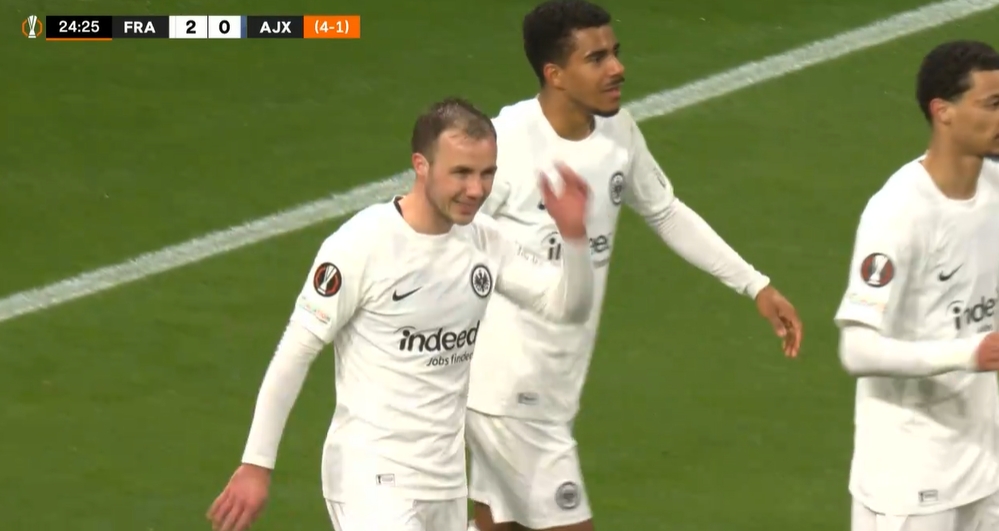  再次閃光?32歲格策中場吊射破門&雙響，本賽季29場4球3助