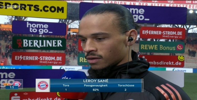  是否想要留在拜仁？薩內(nèi)：是的，讓我們等等看&埃貝爾已和我聊過(guò)