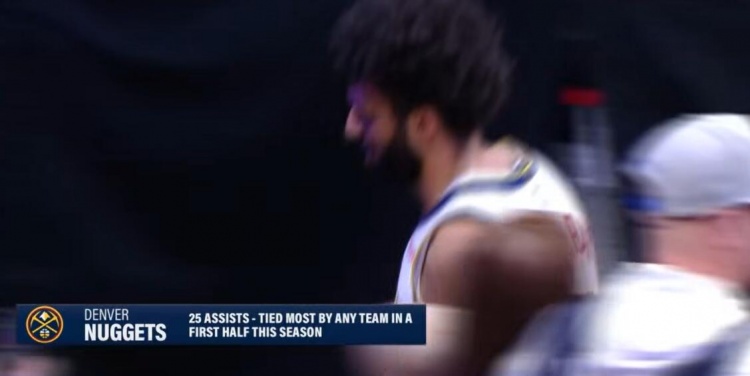  讓球流轉(zhuǎn)起來(lái)！掘金半場(chǎng)25助平賽季所有球隊(duì)紀(jì)錄