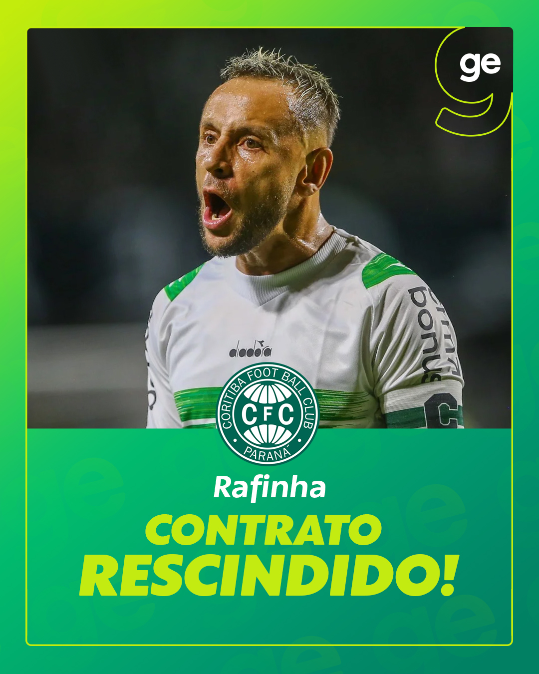  未告知球隊(duì)卻參加拜仁傳奇賽！官方：科里蒂巴與39歲拉菲尼亞解約