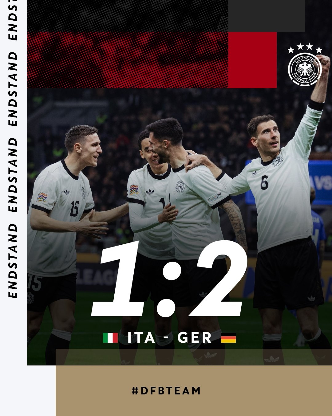  意大利vs德國有60334人現(xiàn)場觀戰(zhàn)，球票收入168萬歐創(chuàng)造新紀錄