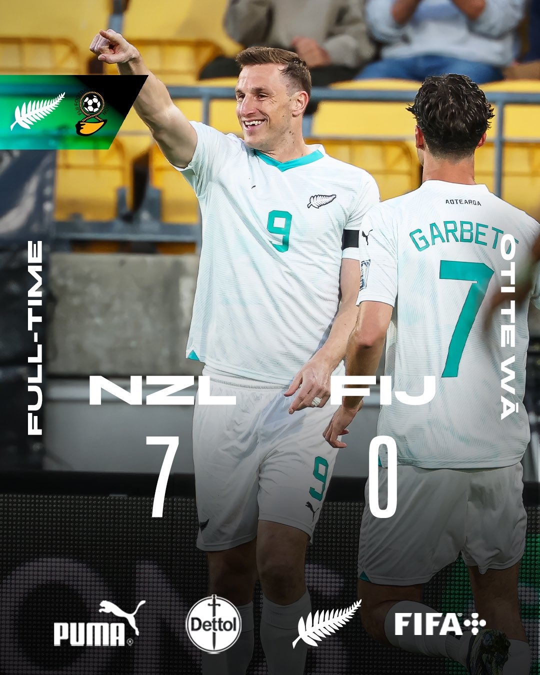  距世界杯一步之遙！新西蘭7-0進大洋洲決賽，其FIFA排名高國足1位