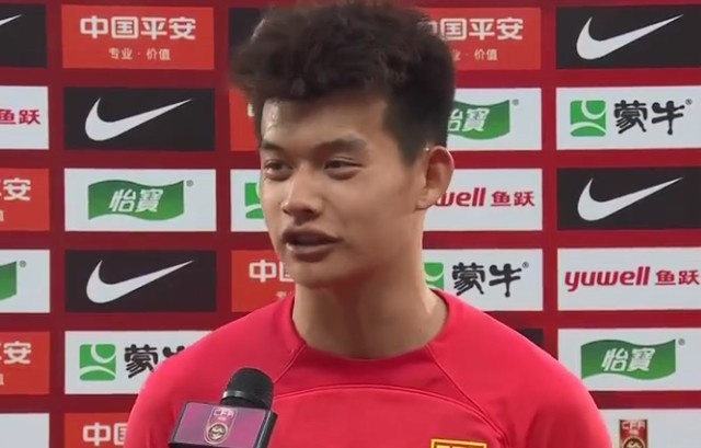  絕殺功臣劉浩帆：我們?nèi)犐舷露济阋还蓜牛褪窍霃?fù)仇韓國