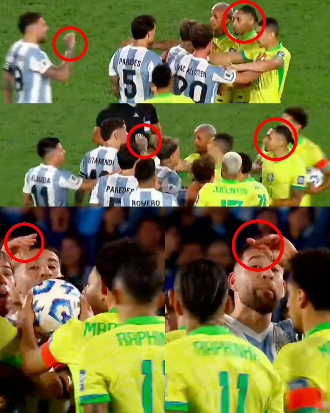  火藥味拉滿！外媒：奧塔門迪做手勢“閉嘴吧你”，回應拉菲放狠話