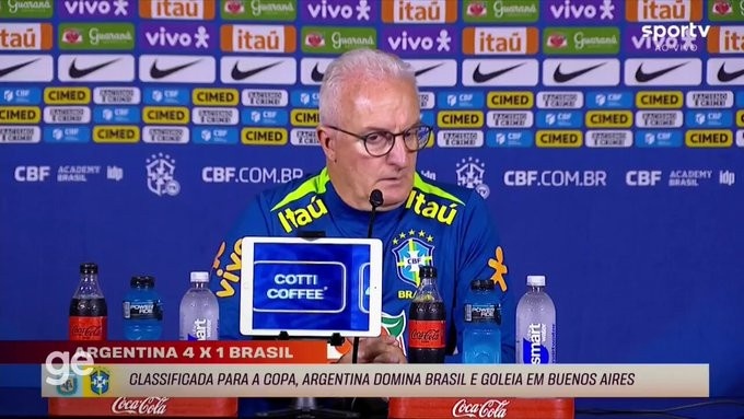  巴西主帥：我堅信自己的工作理念&方向 毫不懷疑將找到正確的道路