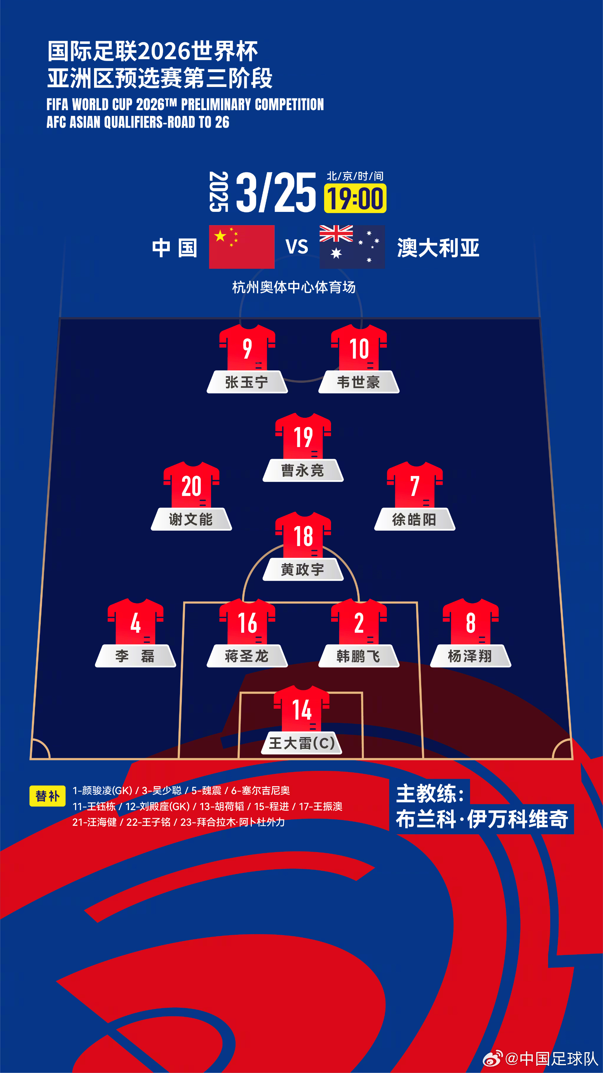  遭伊萬詬?。闶装l(fā)11人聯(lián)賽出場：僅4人鐵主力，楊澤翔0出場