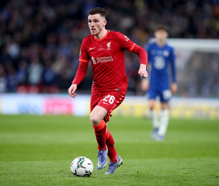  羅伯遜：我認為自己本賽季表現(xiàn)一直不錯，利物浦買左后衛(wèi)我也不怕