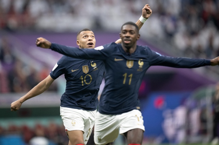  登貝萊本賽季為俱樂部＋國(guó)家隊(duì)打進(jìn)32球，超姆巴佩成為法國(guó)射手王