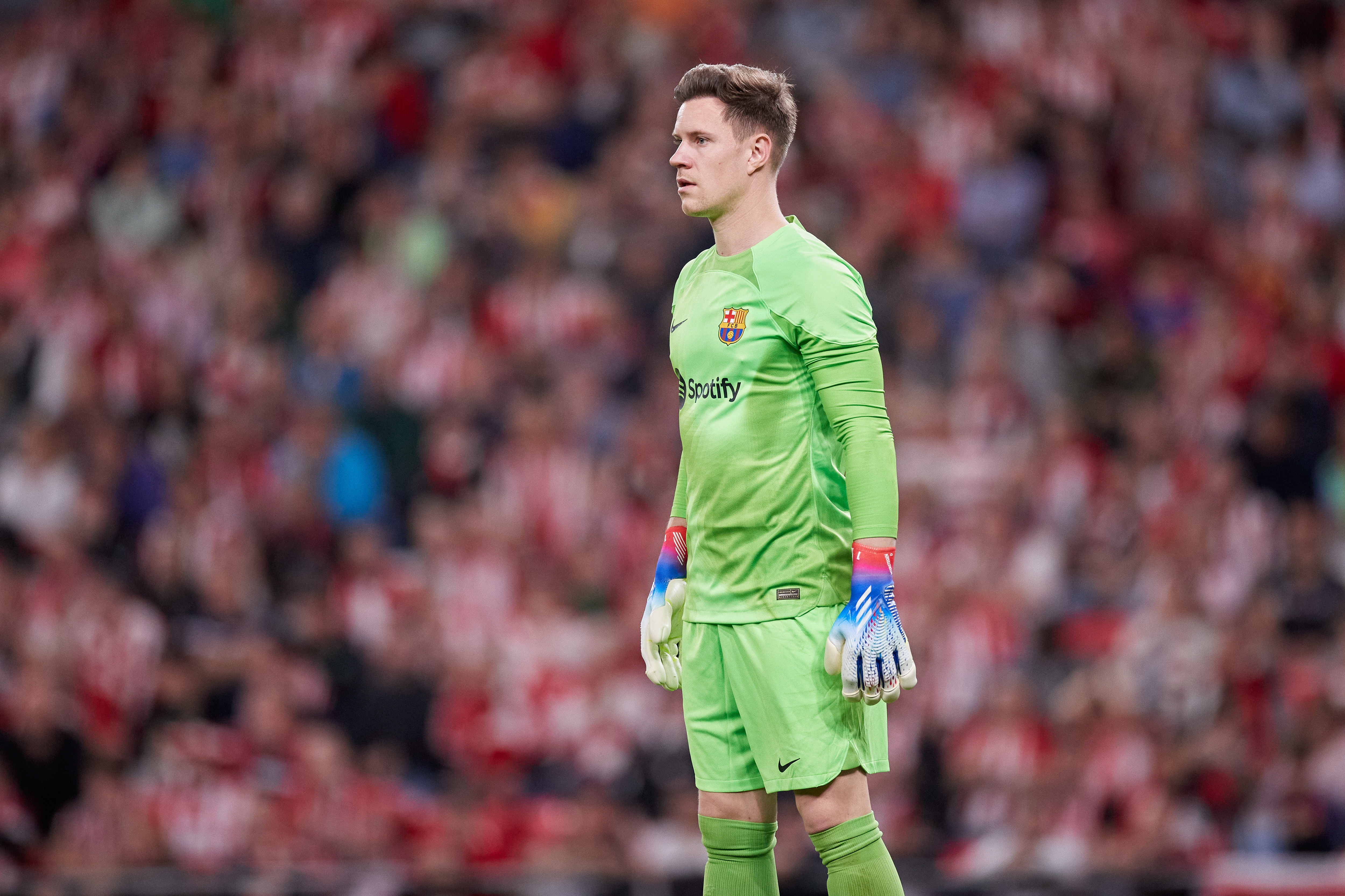  巴薩官方：特爾施特根今日進行部分合練