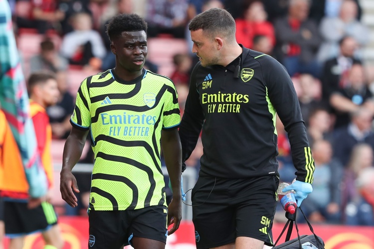  鏡報(bào)：傷病恢復(fù)進(jìn)展順利，薩卡有望趕上對(duì)陣皇馬的首回合比賽