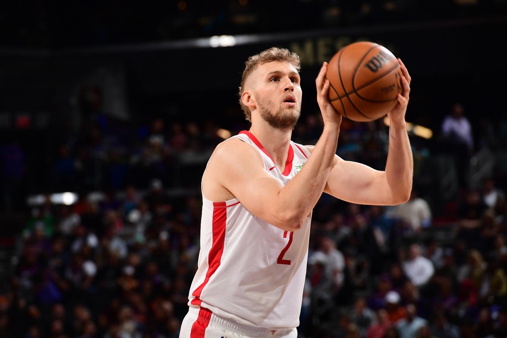  表現(xiàn)還可以！蘭代爾半場5分鐘3中3&三分1中1拿到7分3籃板1助攻