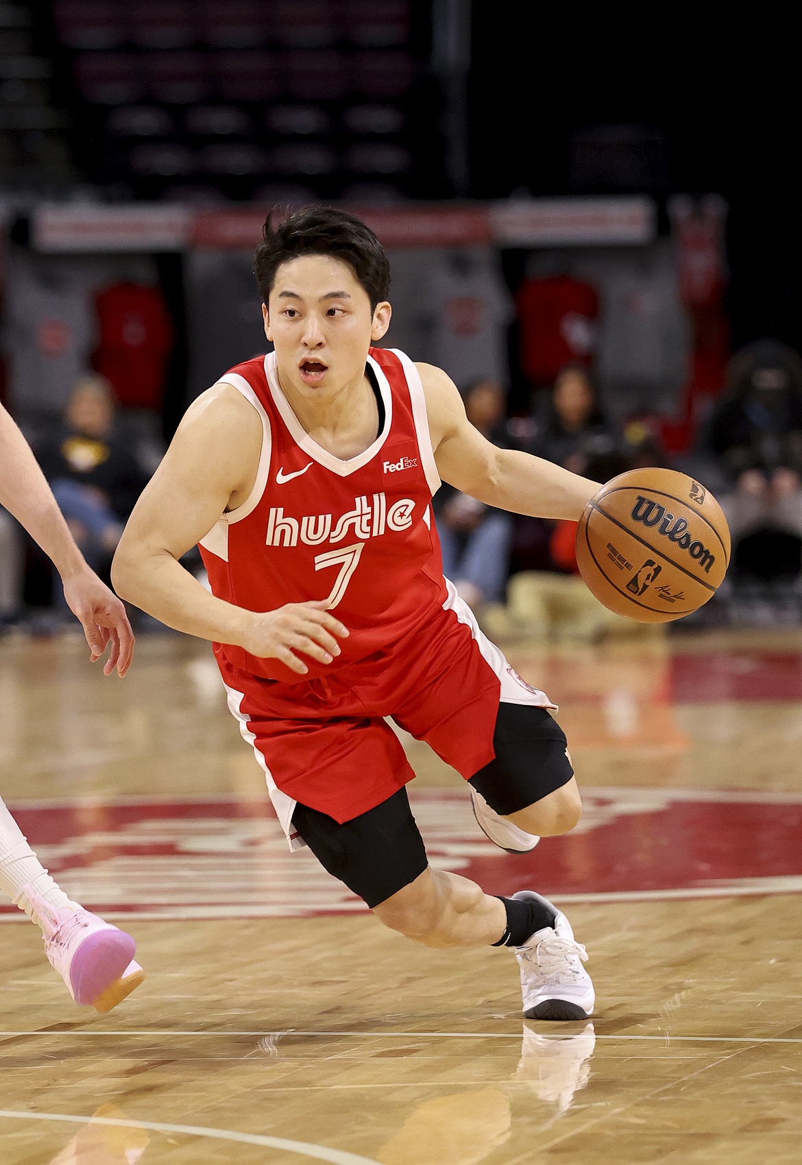  慘敗24分！河村勇輝G聯(lián)盟11中1得到6分4板9助2斷2帽 前9投全鐵