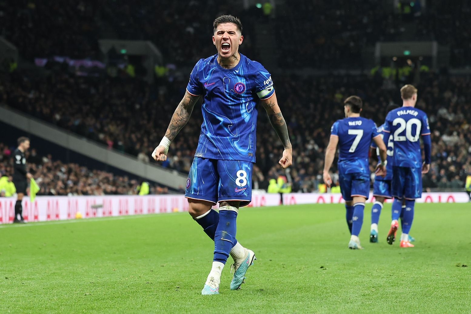  恩佐本賽季英超4粒進球&8次參與進球，均超過此前兩個賽季之和